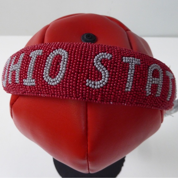 Ohio State University OSU Beaded Headband Hand Beaded NWT Buckeyes main image 5
